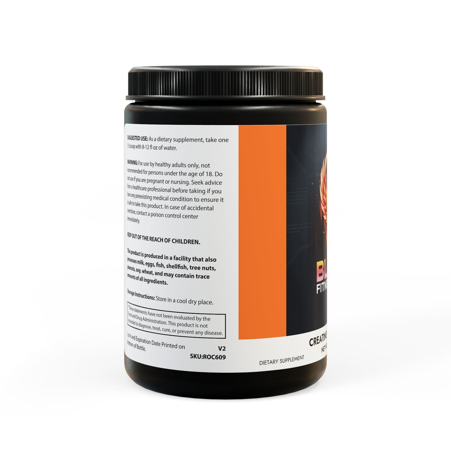 Creatine Monohydrate Supplement (300g, 10.58oz)